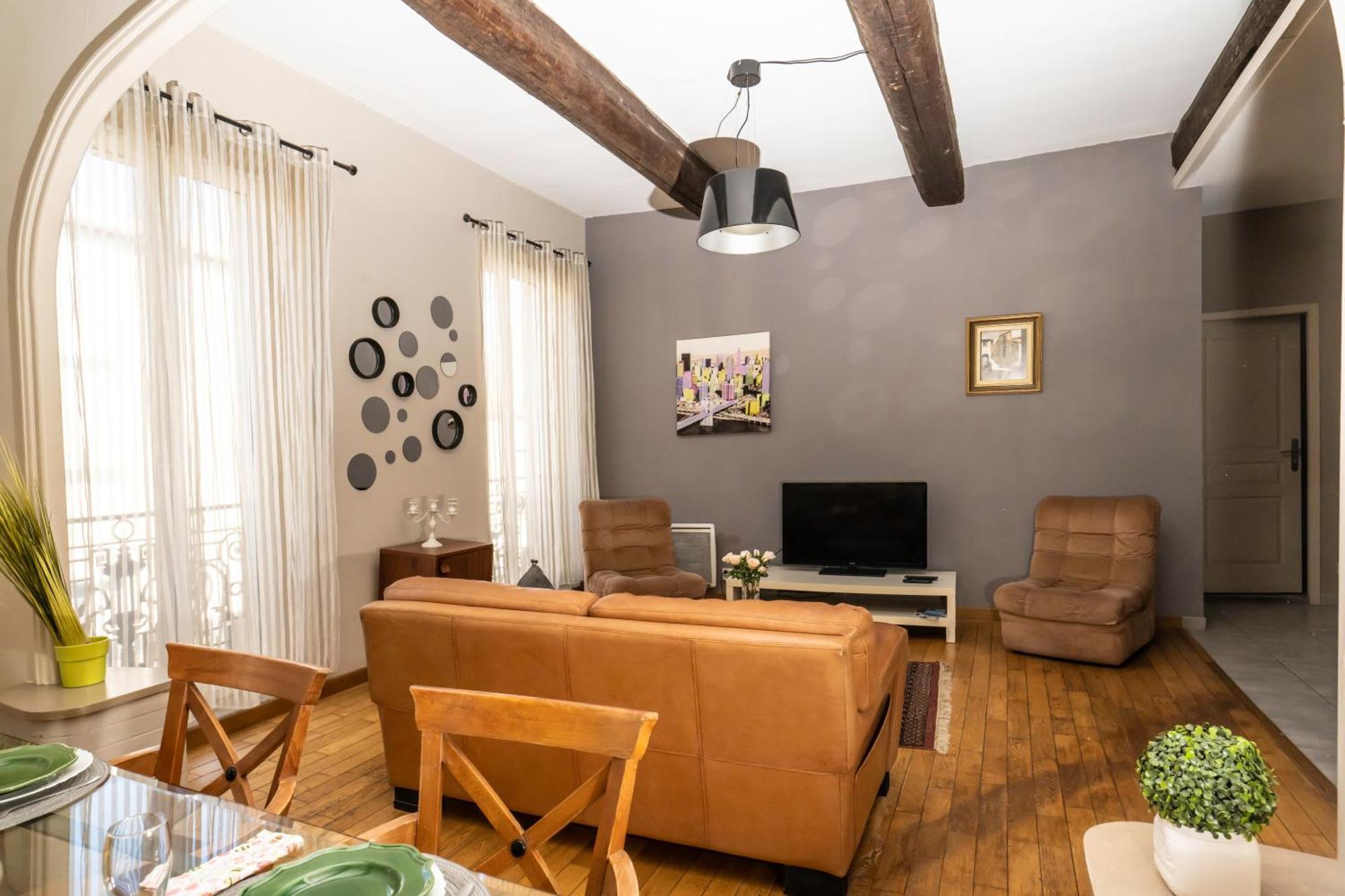 "Air D'Antan"-Meuble De Tourisme 3 Etoiles -Residence "Les Logis De Beziers"-Garage Optionnel-Coeur De Ville-Plages A 16Km ! Bagian luar foto