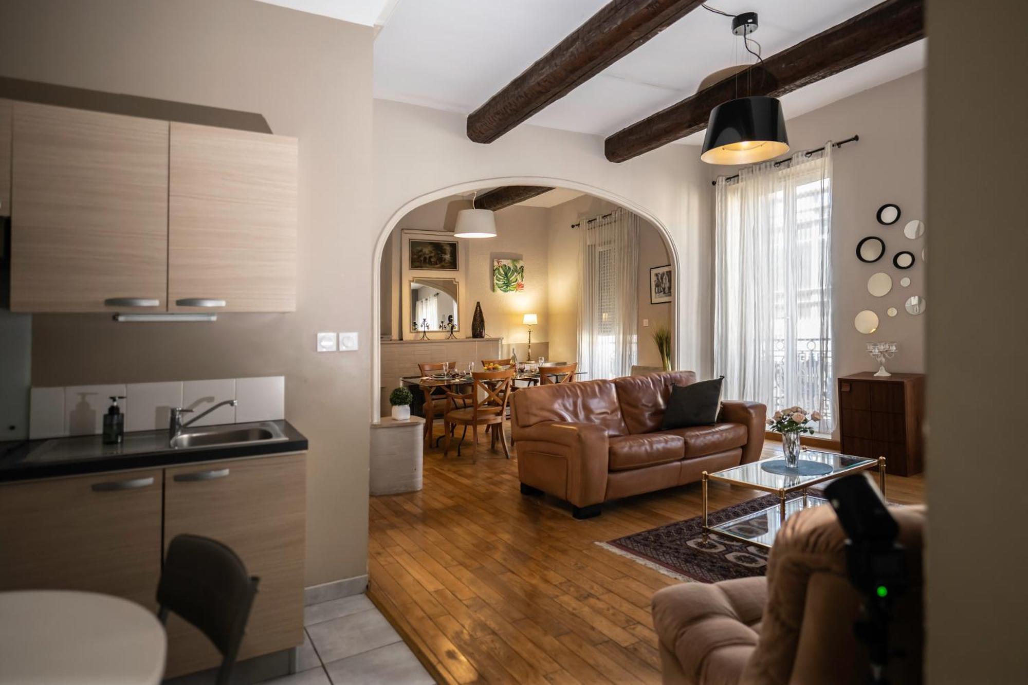 "Air D'Antan"-Meuble De Tourisme 3 Etoiles -Residence "Les Logis De Beziers"-Garage Optionnel-Coeur De Ville-Plages A 16Km ! Bagian luar foto