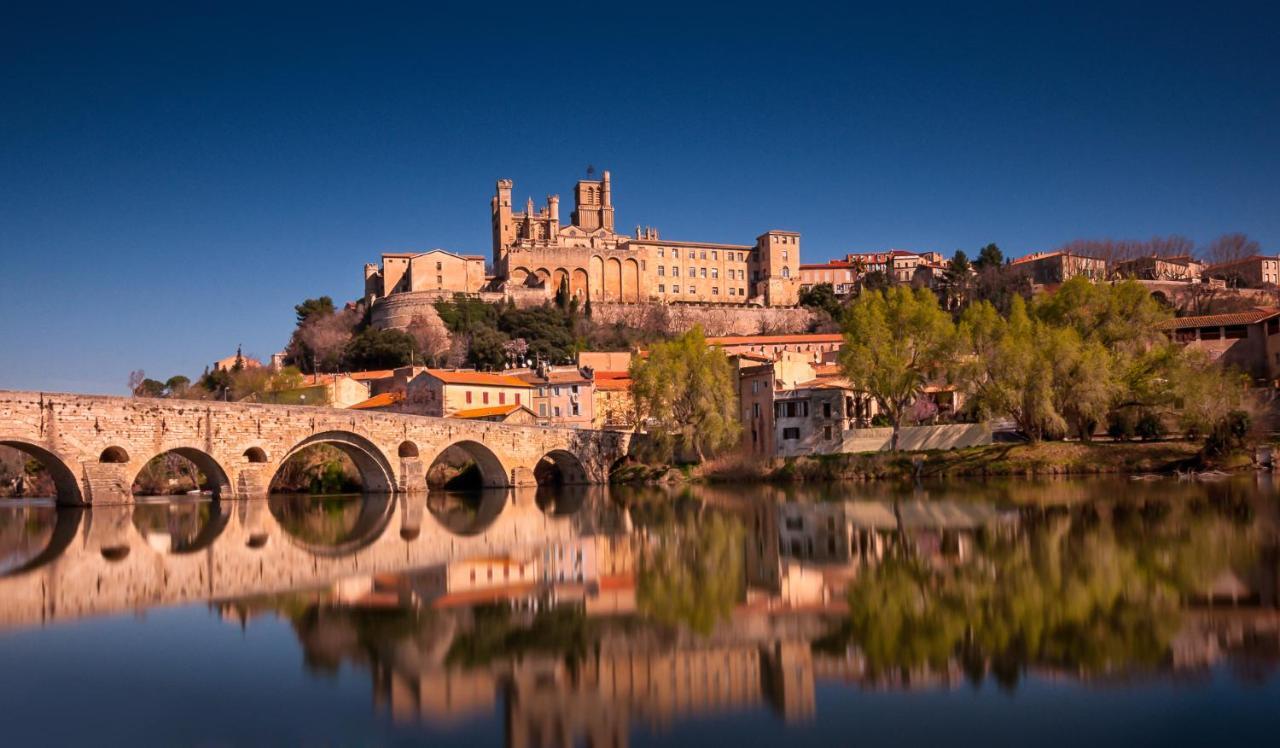 "Air D'Antan"-Meuble De Tourisme 3 Etoiles -Residence "Les Logis De Beziers"-Garage Optionnel-Coeur De Ville-Plages A 16Km ! Bagian luar foto